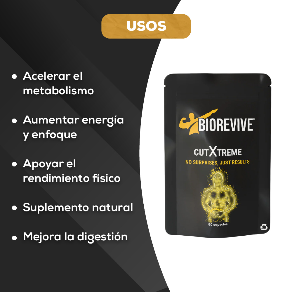 Miniatura 3 de SUPLEMENTO CUTXTREME BIOREVIVE
